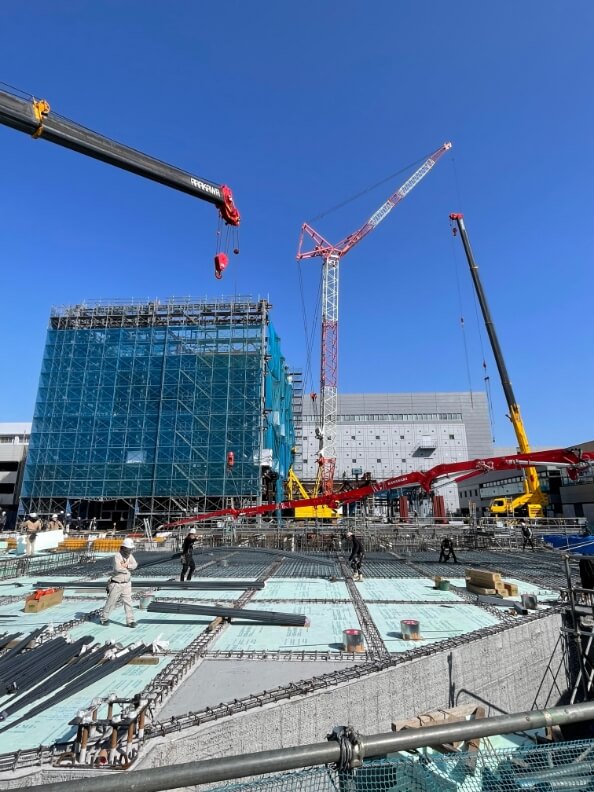 建物の骨組みを任される仕事。